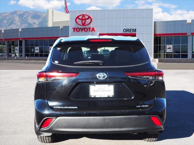 used 2023 Toyota Highlander car, priced at $35,500