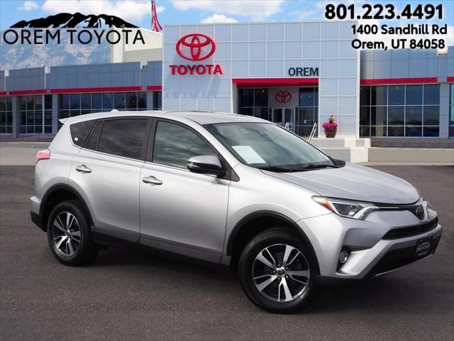 used 2018 Toyota RAV4 car, priced at $19,990