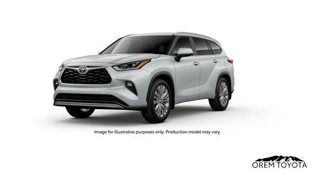 new 2025 Toyota Highlander Hybrid car, priced at $57,707