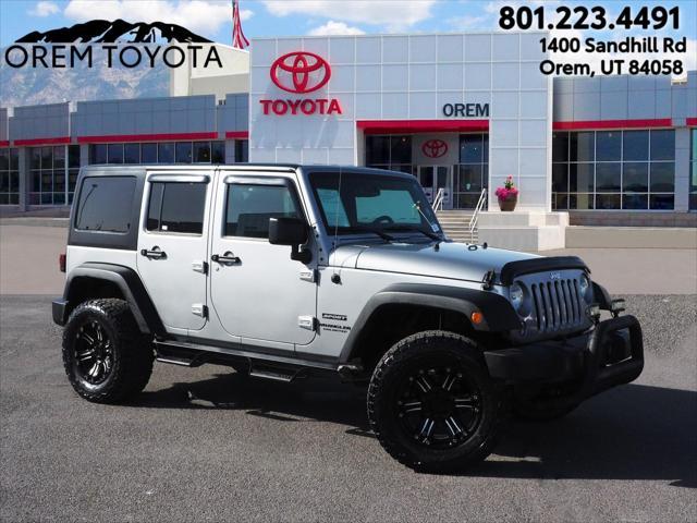 used 2017 Jeep Wrangler Unlimited car, priced at $17,791