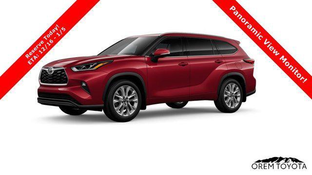 new 2026 Toyota Highlander car, priced at $52,933