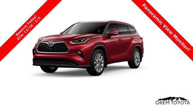 new 2026 Toyota Highlander car, priced at $52,933