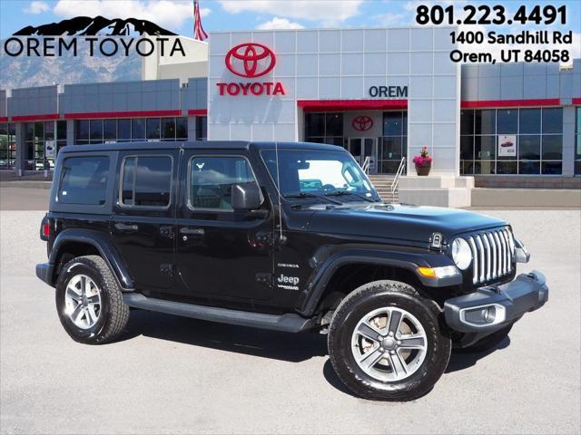 used 2018 Jeep Wrangler Unlimited car, priced at $25,500