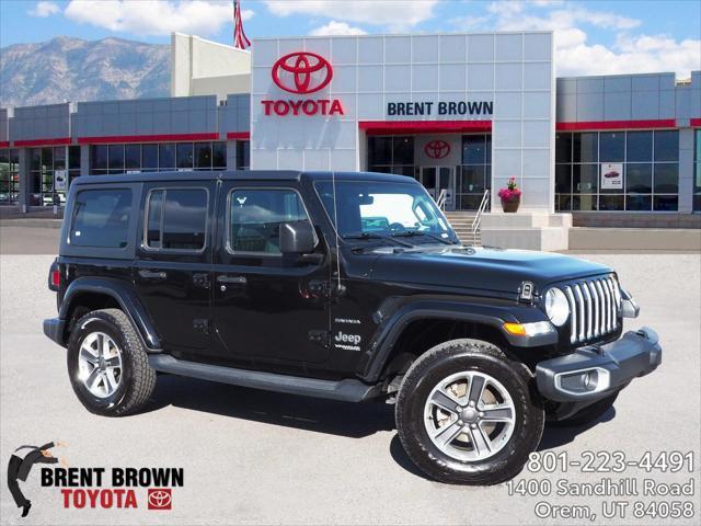 used 2018 Jeep Wrangler Unlimited car, priced at $26,590