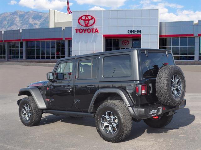 used 2022 Jeep Wrangler Unlimited car, priced at $38,991