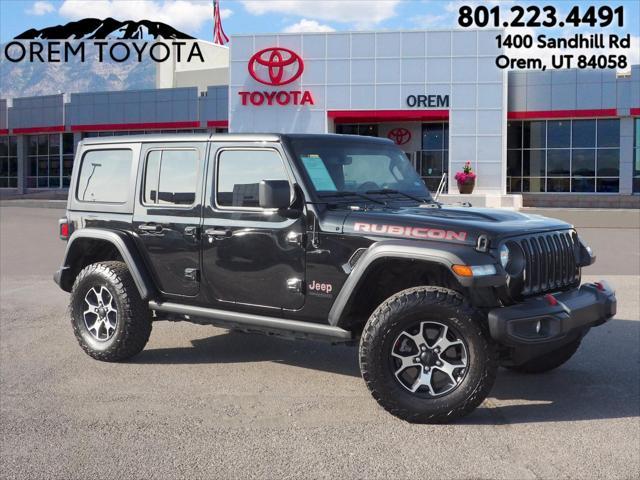 used 2022 Jeep Wrangler Unlimited car, priced at $38,991