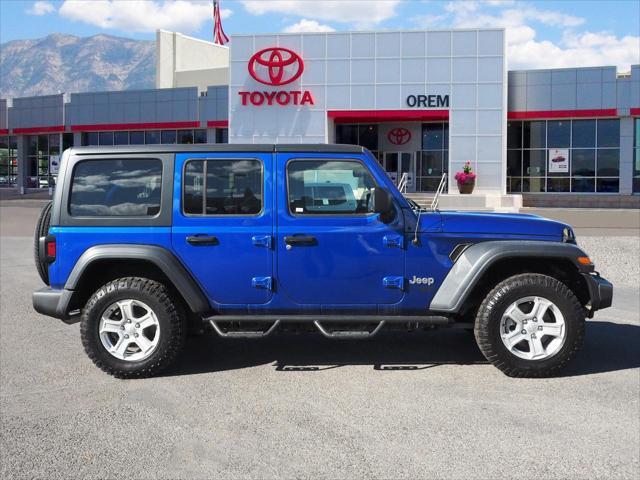 used 2019 Jeep Wrangler Unlimited car, priced at $27,590