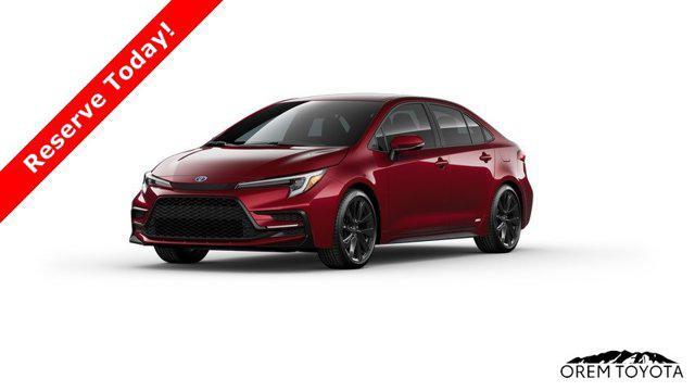 new 2025 Toyota Corolla Hybrid car, priced at $30,430