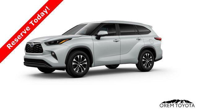 new 2025 Toyota Highlander car, priced at $48,092