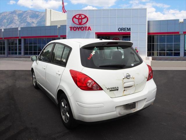 used 2012 Nissan Versa car, priced at $4,999