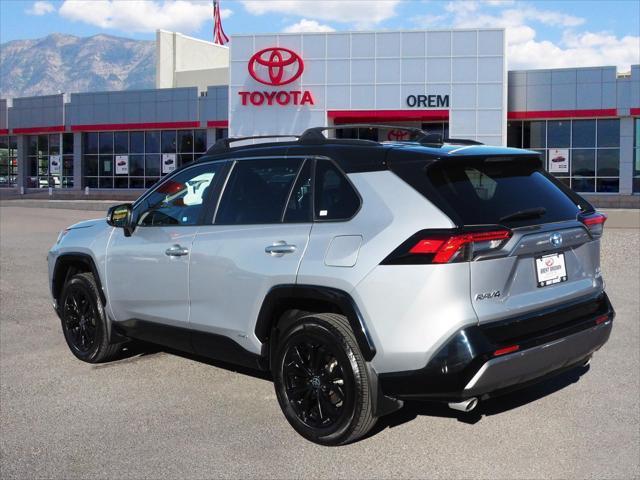 used 2023 Toyota RAV4 Hybrid car, priced at $42,500