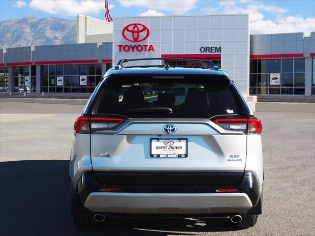 used 2023 Toyota RAV4 Hybrid car, priced at $42,500