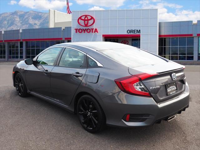 used 2019 Honda Civic car, priced at $19,500