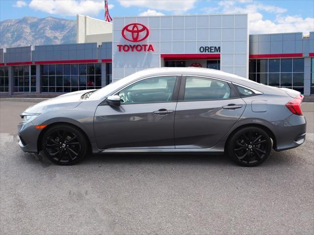 used 2019 Honda Civic car, priced at $19,500