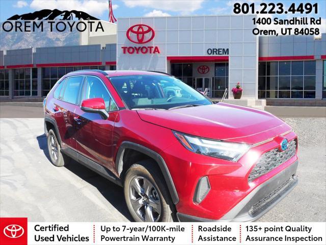 used 2024 Toyota RAV4 Hybrid car, priced at $37,990