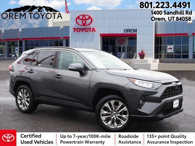 used 2021 Toyota RAV4 car, priced at $29,800