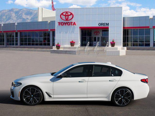 used 2023 BMW M550 car, priced at $61,446