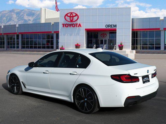 used 2023 BMW M550 car, priced at $61,446