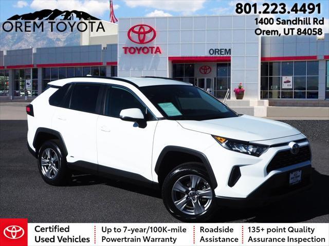 used 2022 Toyota RAV4 Hybrid car, priced at $34,999