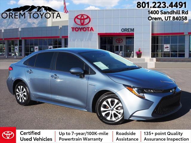 used 2021 Toyota Corolla Hybrid car, priced at $22,990