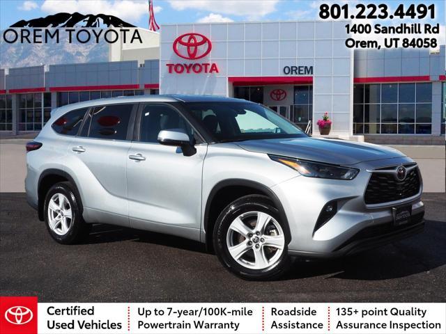 used 2024 Toyota Highlander car, priced at $36,672