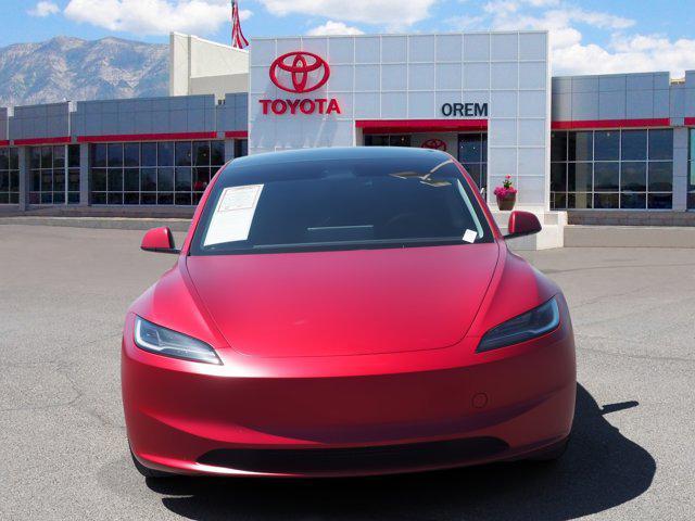 used 2025 Tesla Model 3 car, priced at $41,580