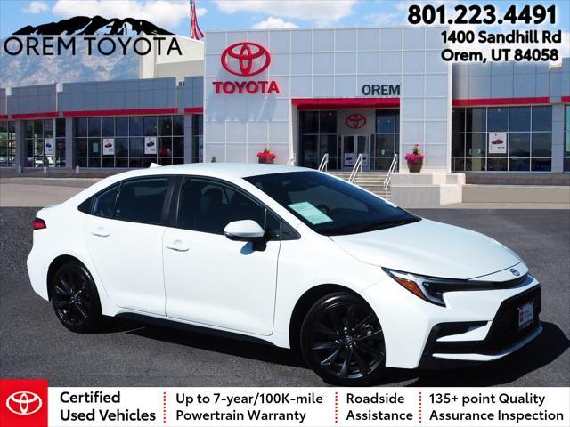 used 2023 Toyota Corolla car, priced at $22,491