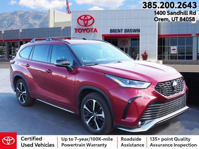 used 2021 Toyota Highlander car, priced at $41,482
