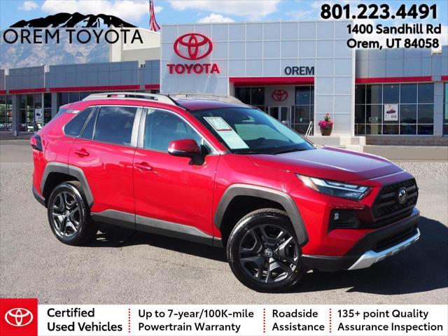 used 2023 Toyota RAV4 car, priced at $35,490