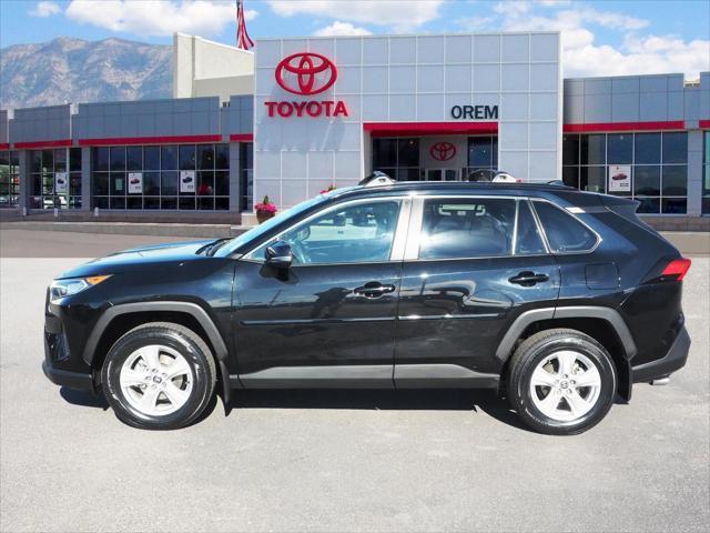 used 2021 Toyota RAV4 car, priced at $30,500