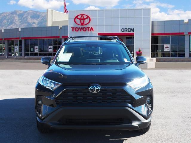 used 2021 Toyota RAV4 car, priced at $30,500