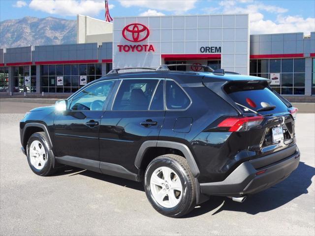 used 2021 Toyota RAV4 car, priced at $30,500