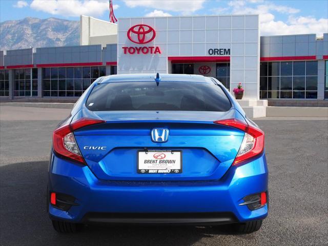 used 2018 Honda Civic car, priced at $17,290