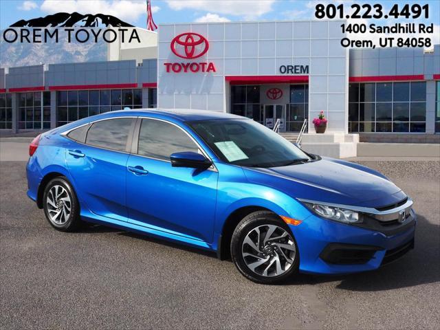 used 2018 Honda Civic car, priced at $17,290