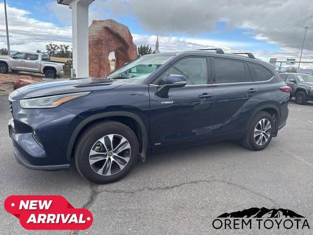 used 2021 Toyota Highlander Hybrid car, priced at $26,232