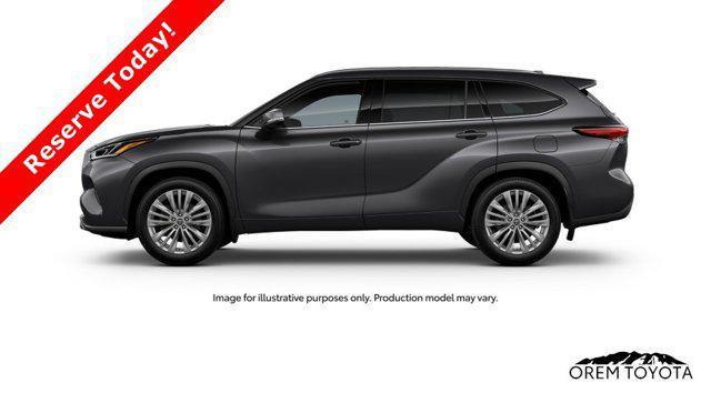 new 2025 Toyota Highlander car, priced at $55,707
