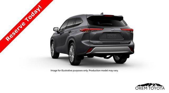 new 2025 Toyota Highlander car, priced at $55,707