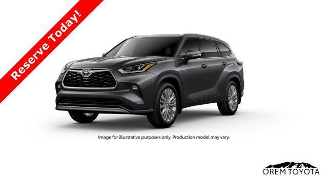new 2025 Toyota Highlander car, priced at $55,707