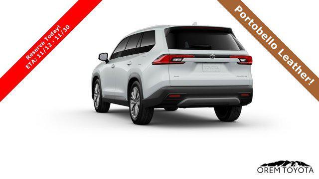 new 2026 Toyota Grand Highlander car, priced at $57,833