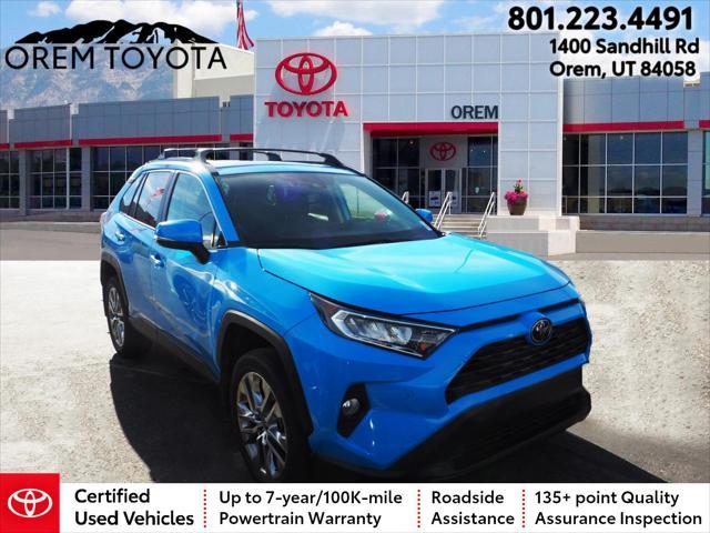 used 2021 Toyota RAV4 car, priced at $33,890