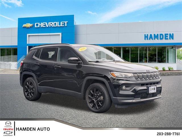used 2022 Jeep Compass car, priced at $18,517