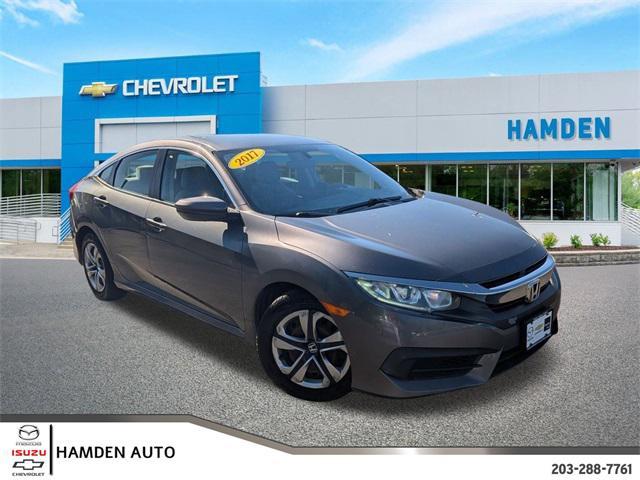 used 2017 Honda Civic car, priced at $13,347