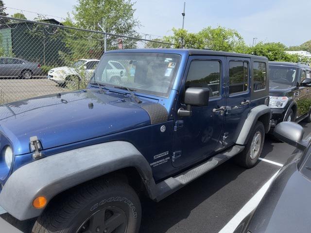 used 2010 Jeep Wrangler Unlimited car, priced at $9,798