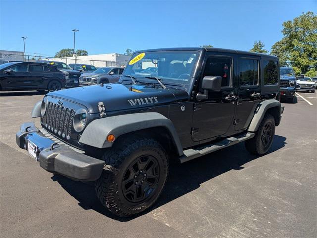 used 2016 Jeep Wrangler Unlimited car, priced at $17,282