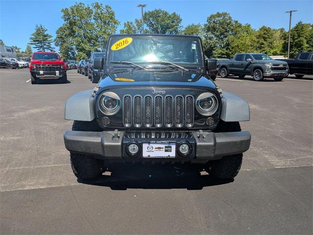 used 2016 Jeep Wrangler Unlimited car, priced at $17,282