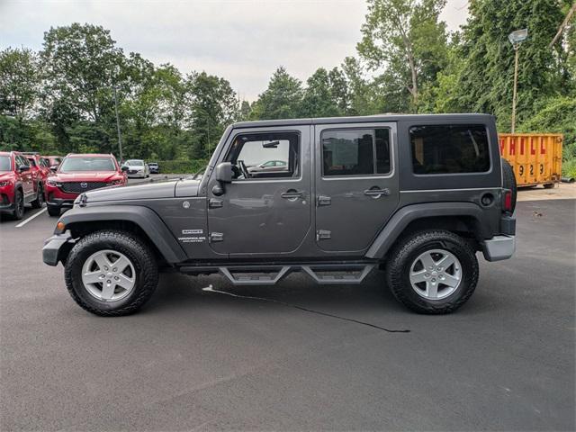 used 2016 Jeep Wrangler Unlimited car, priced at $15,700
