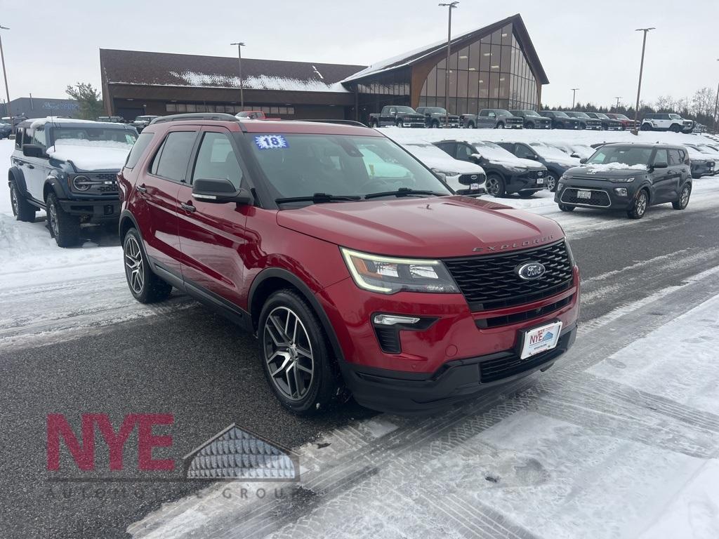 used 2018 Ford Explorer car, priced at $23,989