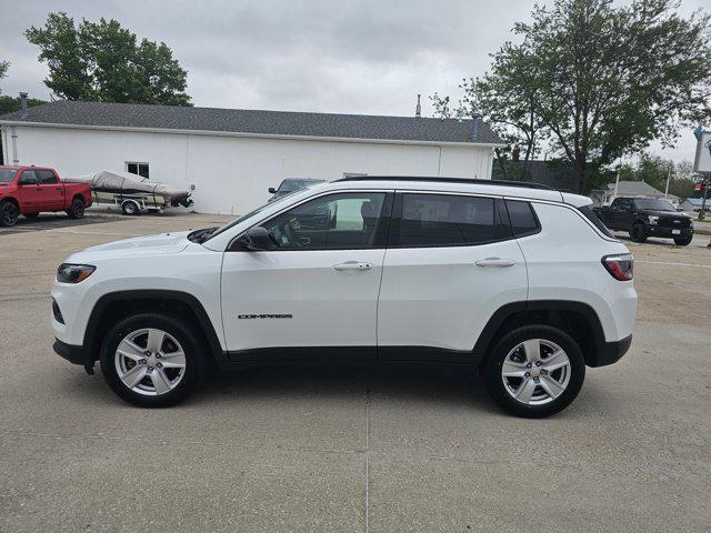 used 2022 Jeep Compass car, priced at $24,990