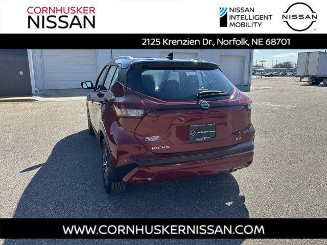 used 2022 Nissan Kicks car, priced at $21,990