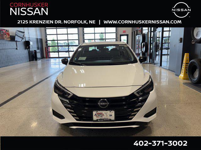 new 2025 Nissan Versa car, priced at $20,695